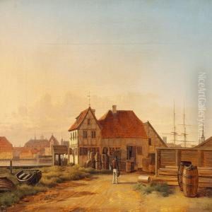 View Of Christianshavn by Peter Olsted