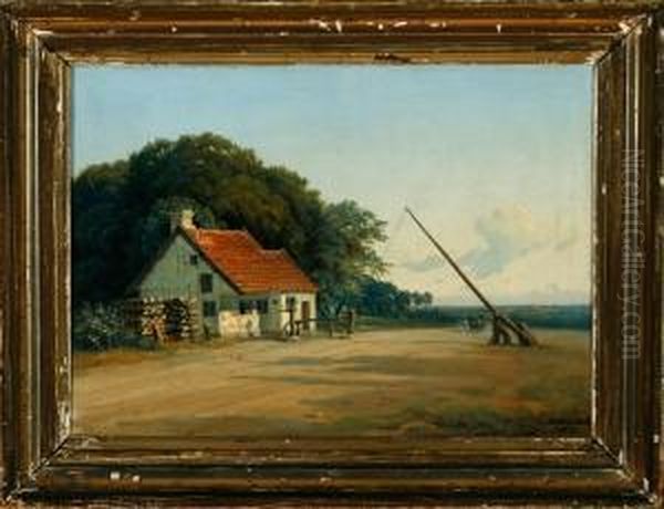 A White Half-timbered House In Northern Zealand, Denmark - view 1