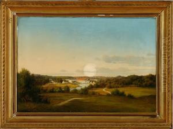 Summerlandscape From Brede, Denmark - view 1