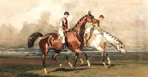 The Morning Gallop by Alfred Dedreux