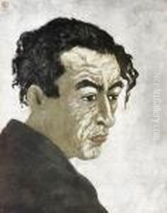 Portrait Of The Poet Sakutaro Hagiwara:
