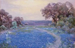 Field Of Bluebonnets by Julian Onderdonk