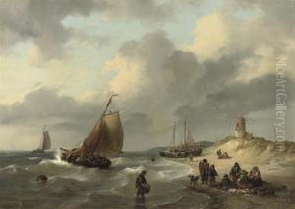 Bringing In The Catch - view 1