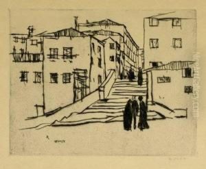Auf Der Strasse by Walter Ophey