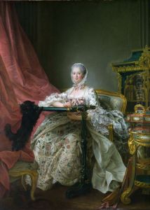 Madame de Pompadour 1763-64 by Francois-Hubert Drouais