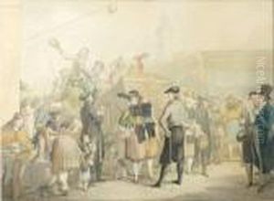 Scene De Foire A Altenburg