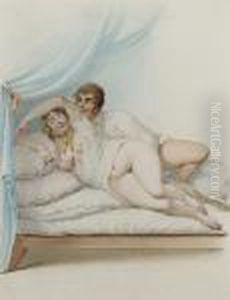 Couple Embracing by George Emmanuel Opitz