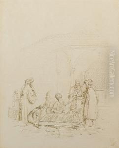 Six Drawings Of Ottoman Life Six Drawings Of Ottoman Life