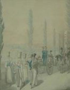 An Interesting Market Stall by George Emmanuel Opitz