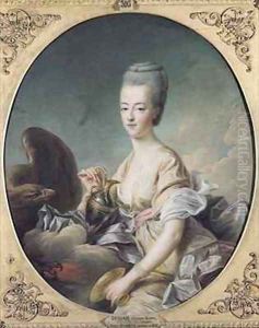 The Dauphiness Marie Antoinette 1755-93 as Hebe by Francois-Hubert Drouais