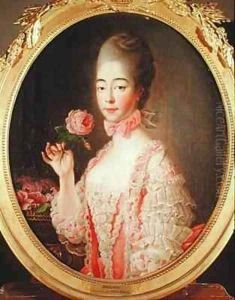 Marie Josephine Louise de Savoie 1753-1810 Comtesse de Provence by Francois-Hubert Drouais