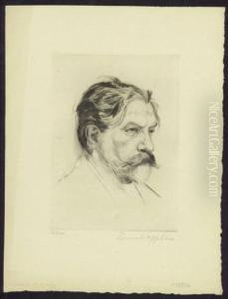 Portrat Des Dirigenten Arthur Nikisch - view 1