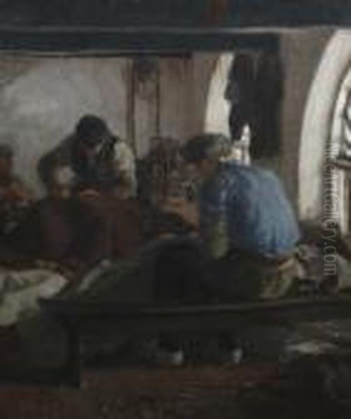 Workers In Shop - view 1