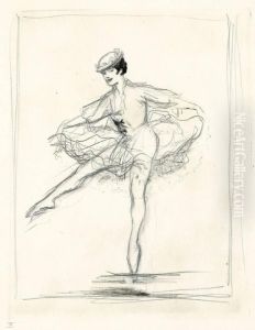 Tamara Karsavina by Ernst Oppler