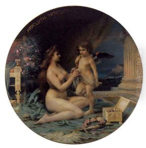 Aphrodite and Eros I by Henri Camille Danger