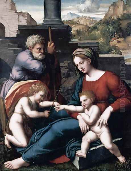 The Holy Family with the Infant St John - view 1