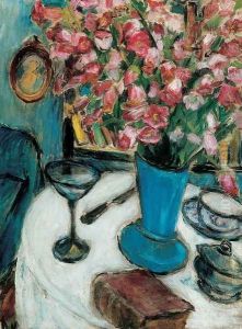Viragcsendelet, 1908-10 by Valeria Denes