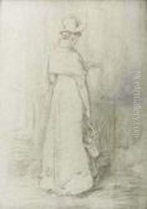 Study Of A Standing Lady by Sir William Quiller-Orchardson