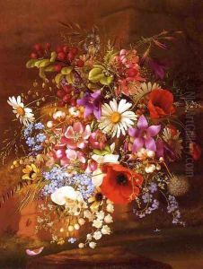 Floral Still Life III by Adelheid Dietrich