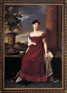 Mary Lodge, Bride of Baron Charles-Louis de Keverberg de Kessel 1818