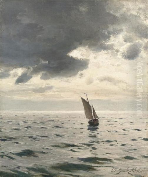 Dora. Sailing At Dusk - view 1