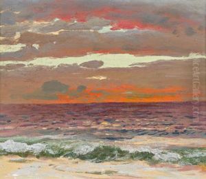 Attribuito/attributed Veduta Del Mare by Vladimir Donatovich Orlovskii