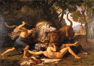 The Heroism of a Scythian by Joseph-Francois Ducq