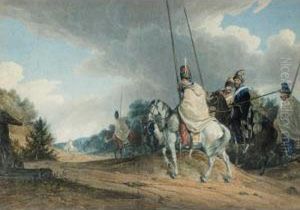 Cossack Patrol by Alexander Ossipovitch Orlovsky