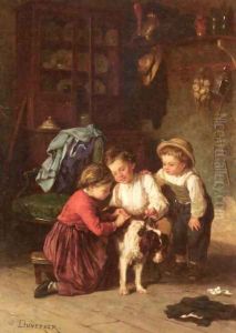 The Patient Pet by Theophile-Emmanuel Duverger