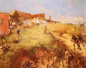 The Battle Of San Juan Hill, Cuba, 1898