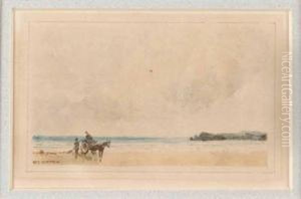 Collecting Seaweed - view 1