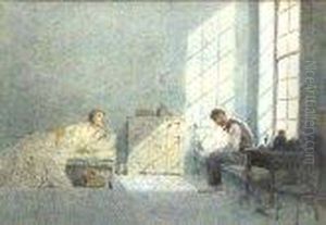 Shadow Of A Gunman by Richard Caulfield Orpen