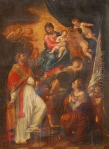 D Withangels And Attendants