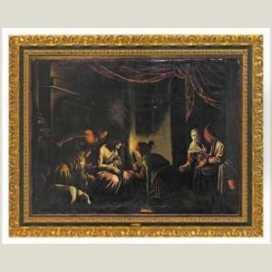 Aparicion De Cristo Resucitado by Pedro De Orrente