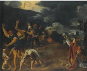 The Stoning Of Saint Stephen by Pedro De Orrente
