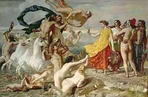 Neptune Resigning to Britannia the Empire of the Sea by William Dyce