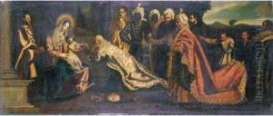 The Adoration Of The Magi by Pedro De Orrente