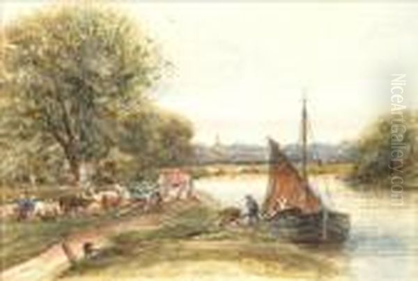 Canal Scene, Burton Joyce, Near Nottingham - view 1