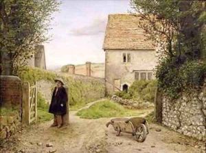 The Entrance to the Manse by William Dyce