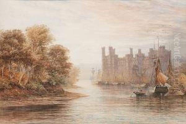 Caernarfon Castle, Wales - view 1