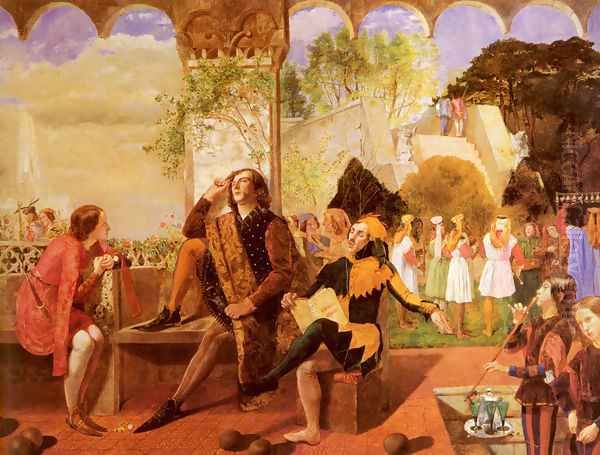 Twelfth Night, Act II, Scene IV - view 1