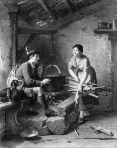 Signiert Unten Links: F. Ortlieb/munchen. by Friedrich Ortlieb