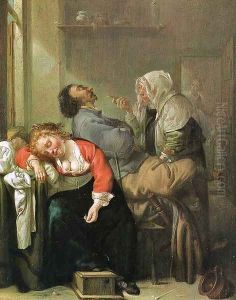 Sleeping Woman 1650s by Jacob Duck