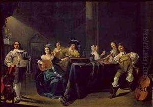 Merry Company by Jacob Duck