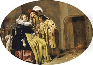 The Procuress ca 1630 by Jacob Duck