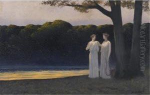 Muses Au Bord De L'eau
