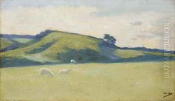 Paysage Aux Moutons - view 1