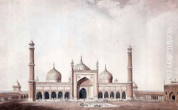 The Jama Masjid, Delhi - view 1