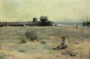 A Day At The Beach by Walter Frederick Osborne