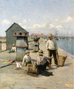 A Tale Of The Sea by Walter Frederick Osborne